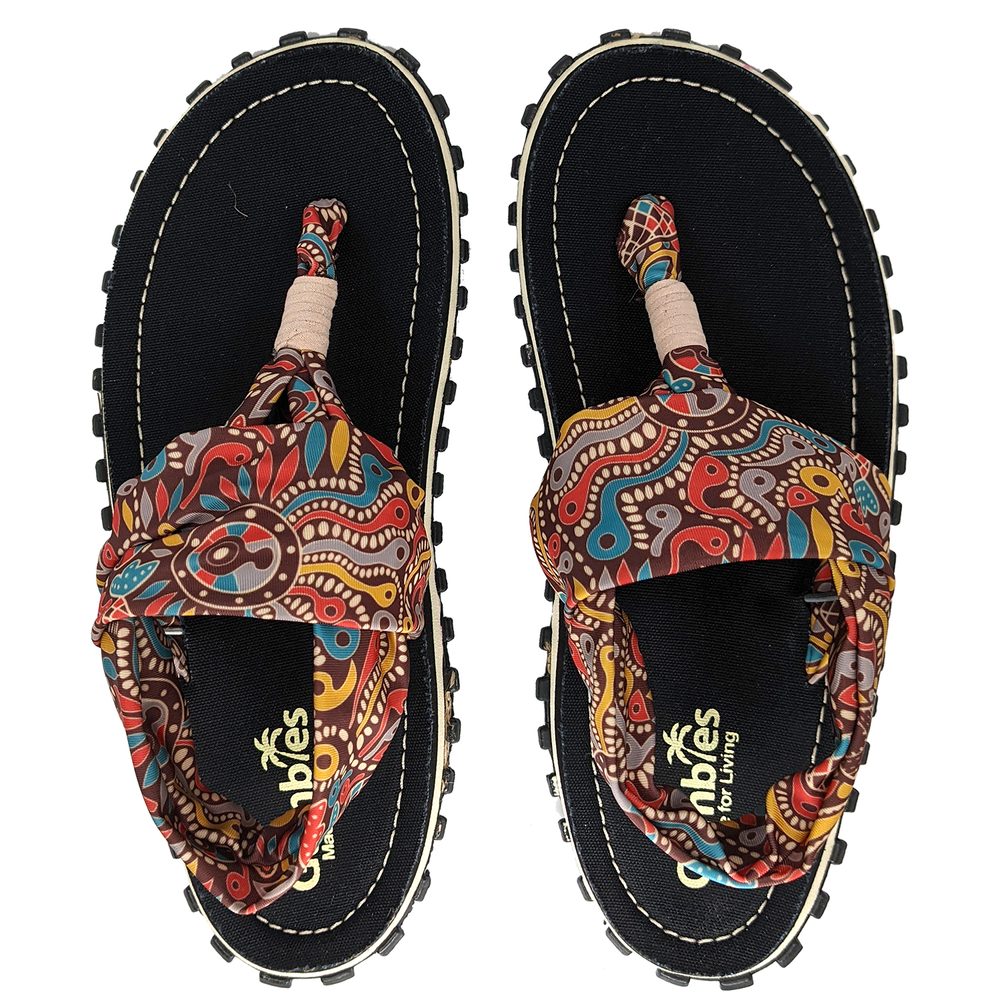 Levně Gumbies Dámské sandály Gumbies Slingback - Aboriginal