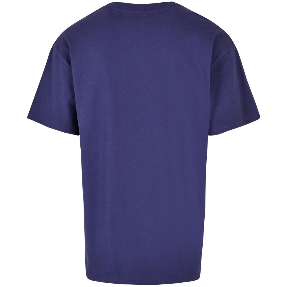 Build Your Brand Pánské tričko Heavy Oversize Tee - Námořní modrá | XXXL