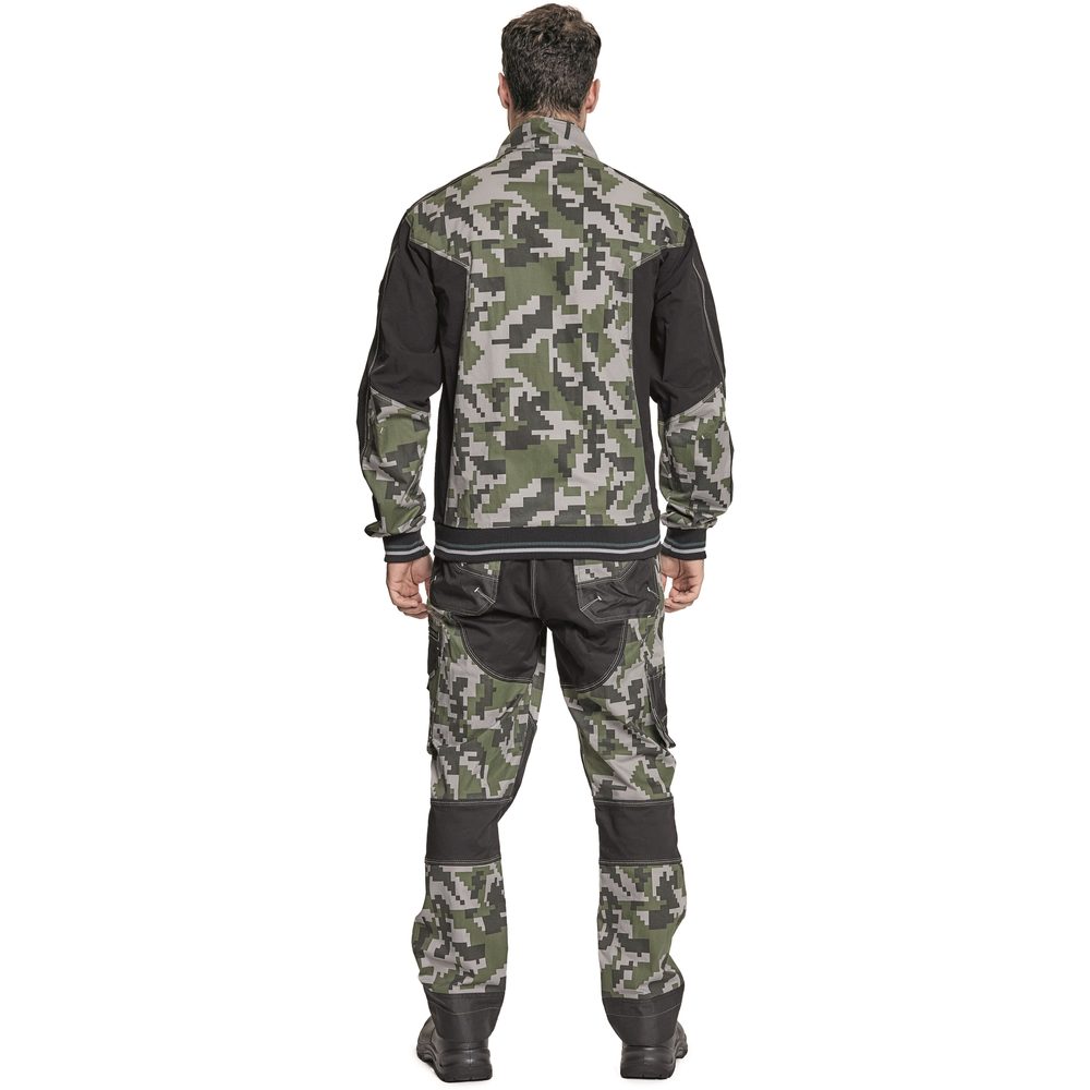 Cerva Pánske pracovné nohavice NEURUM CAMOUFLAGE - Tmavomodrá | 50