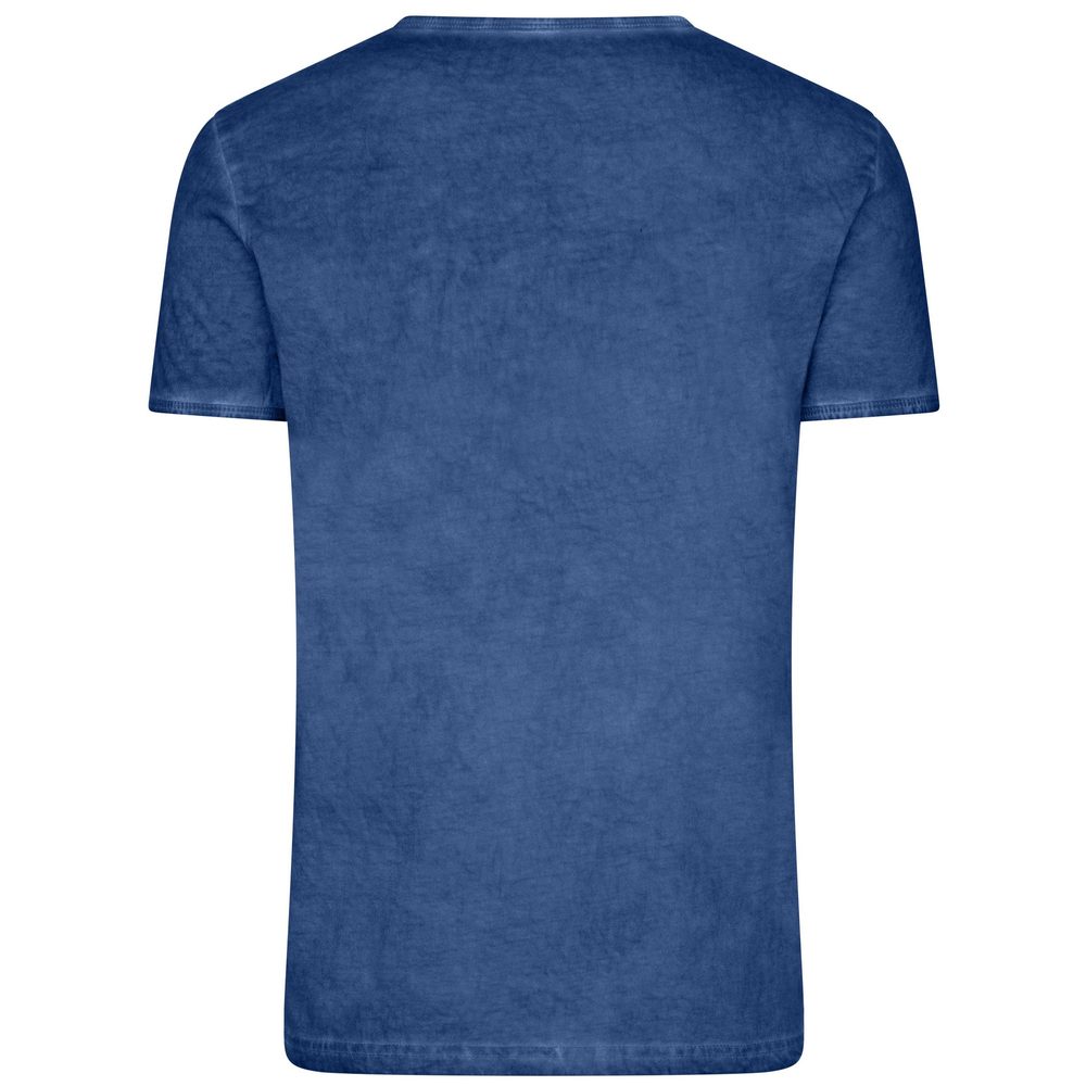 James & Nicholson Pánské tričko Gipsy JN976 - Modrá | L
