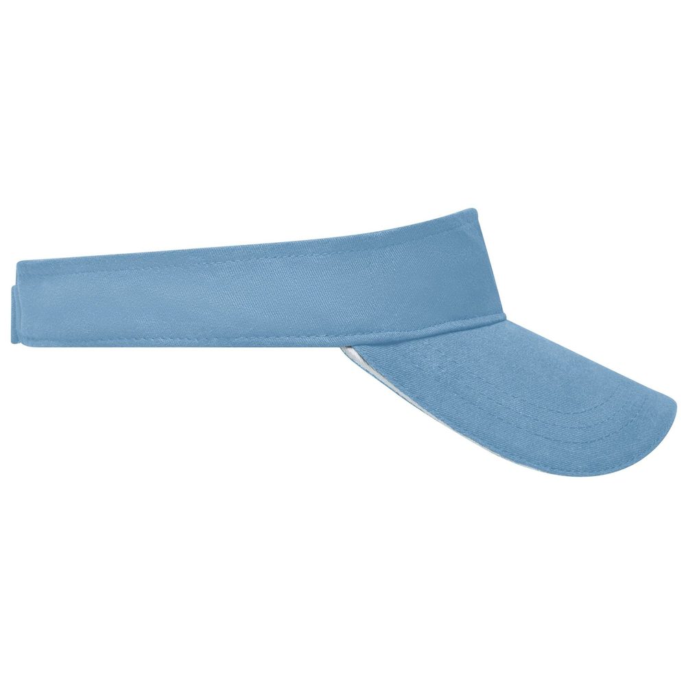 Myrtle Beach Šilt Sunvisor MB6123 - Zelená / biela | uni