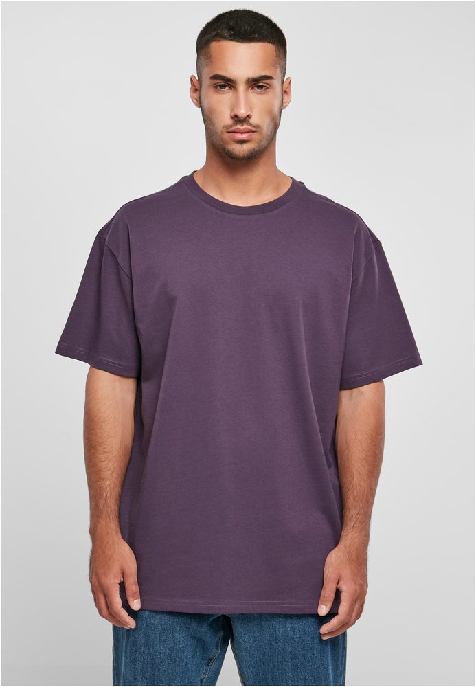 Build Your Brand Pánske tričko Heavy Oversize Tee - Bark | XXXXXL