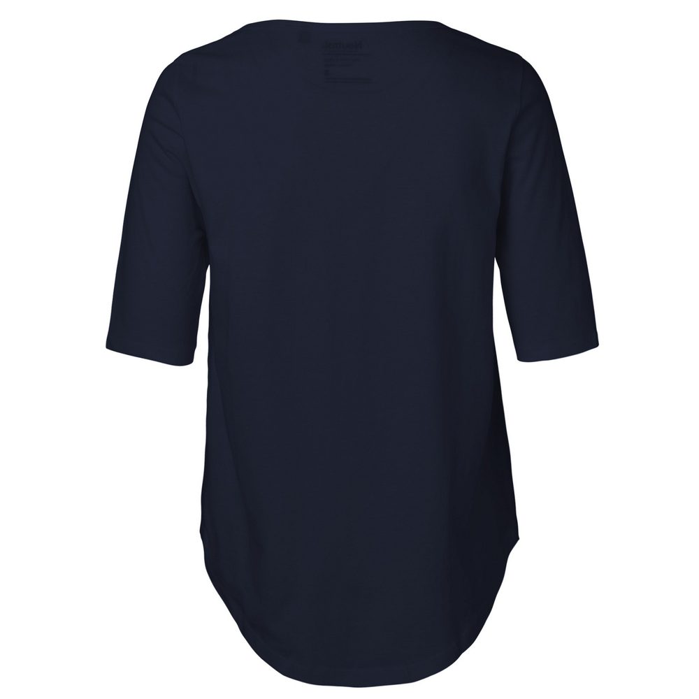 Neutral Dámske tričko s polovičným rukávom z organickej Fairtrade bavlny - Dusty indigo | XXL