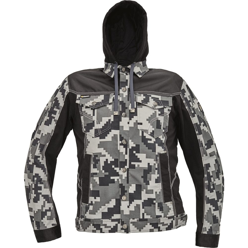 Bluza de lucru cu glugă NEURUM CAMOUFLAGE