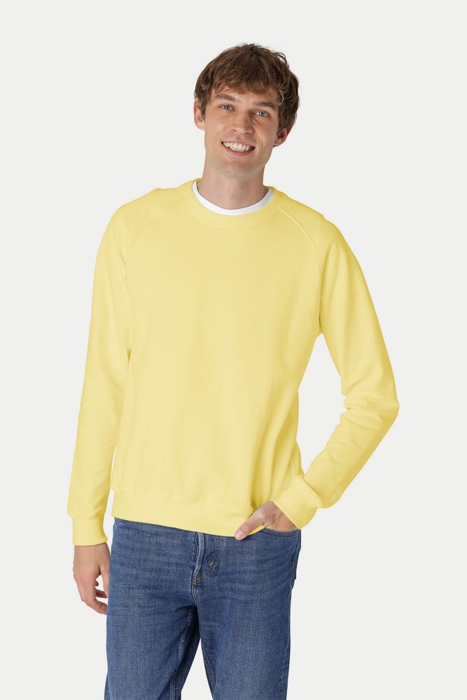 Neutral Mikina z organické Fairtrade bavlny - Dusty yellow | XXL