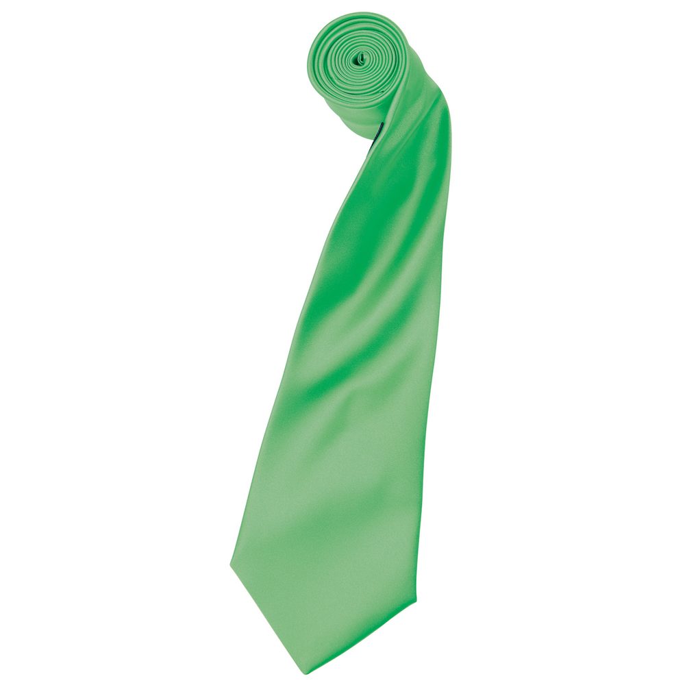 E-shop Premier Workwear Saténová kravata # Apple green