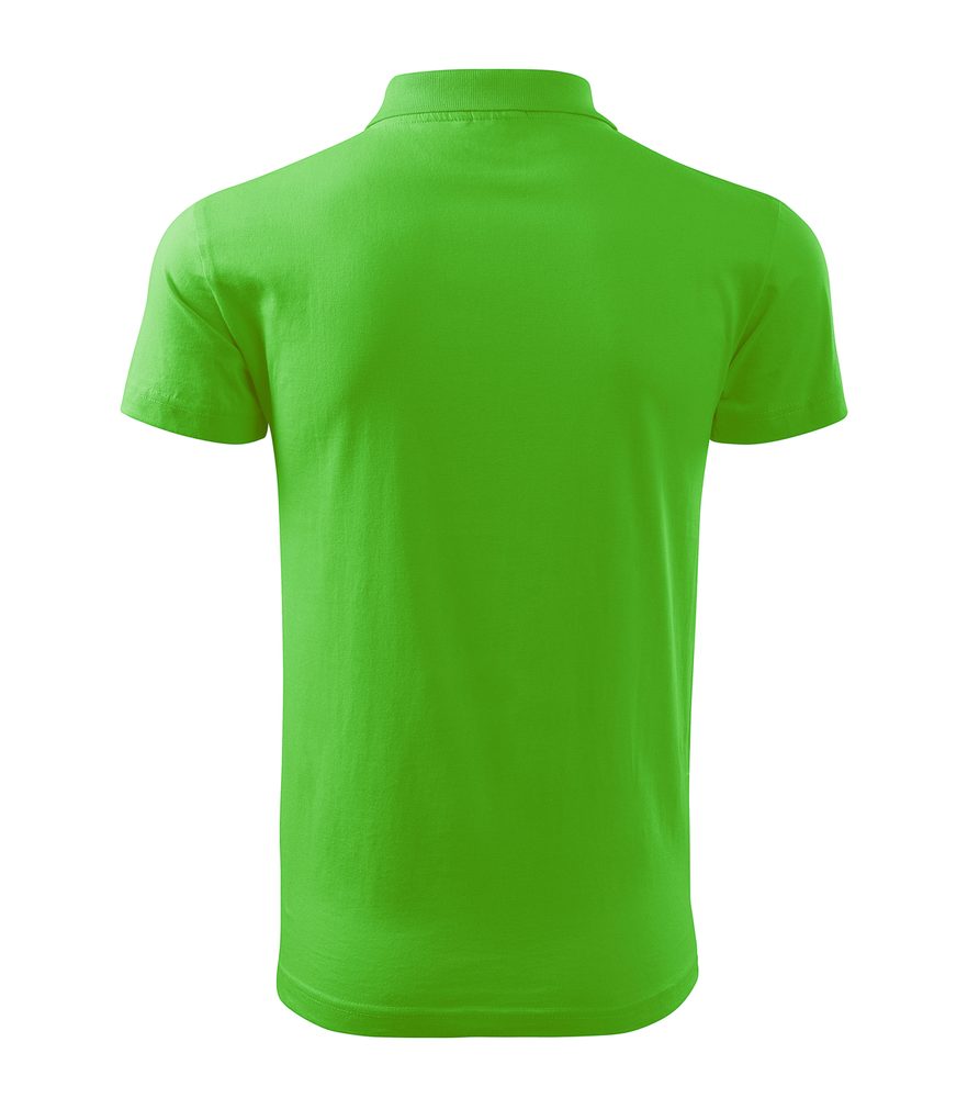 MALFINI Hladká pánska polokošeľa Single J. - Apple green | XL