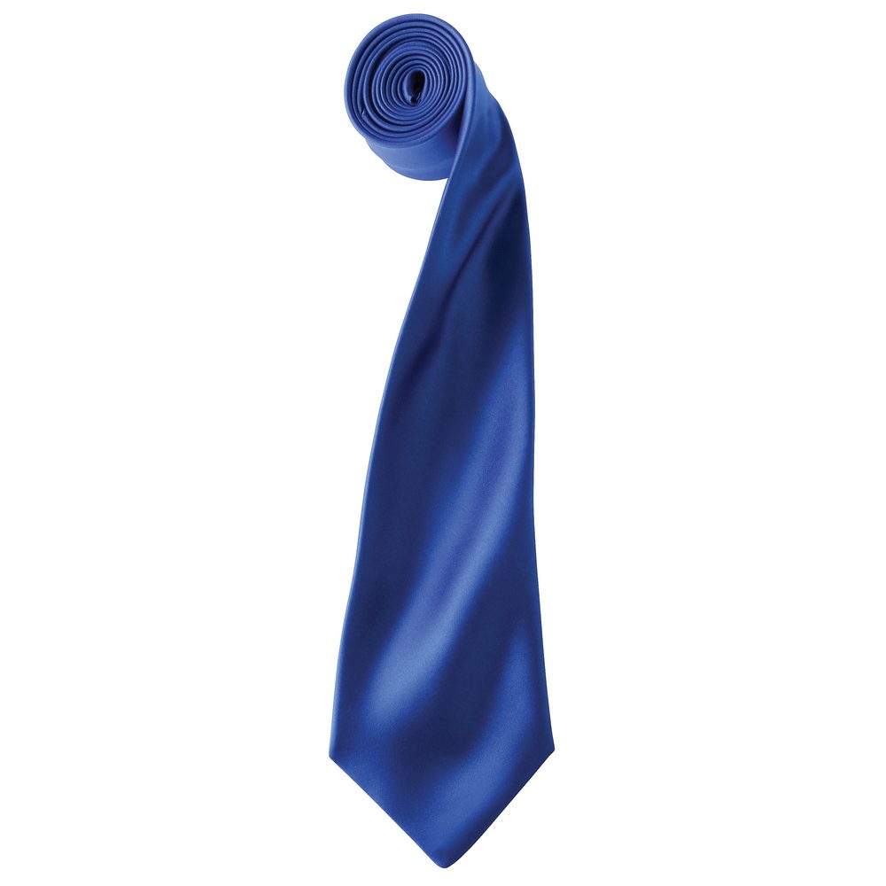 E-shop Premier Workwear Saténová kravata # Kráľovská modrá