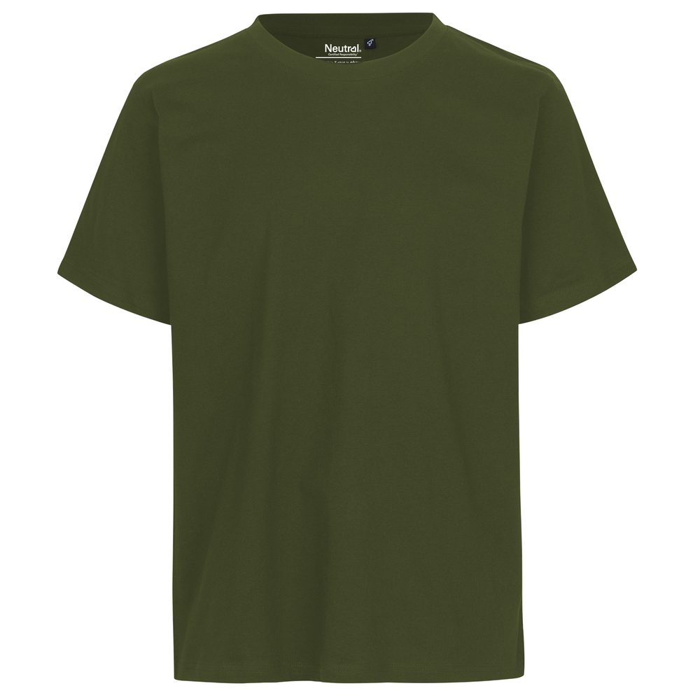 Neutral Tričko z organickej Fairtrade bavlny - Military | XL