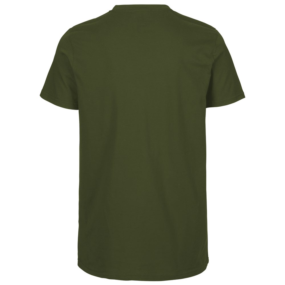 Neutral Pánské tričko Fit z organické Fairtrade bavlny - Světle oranžová | XL