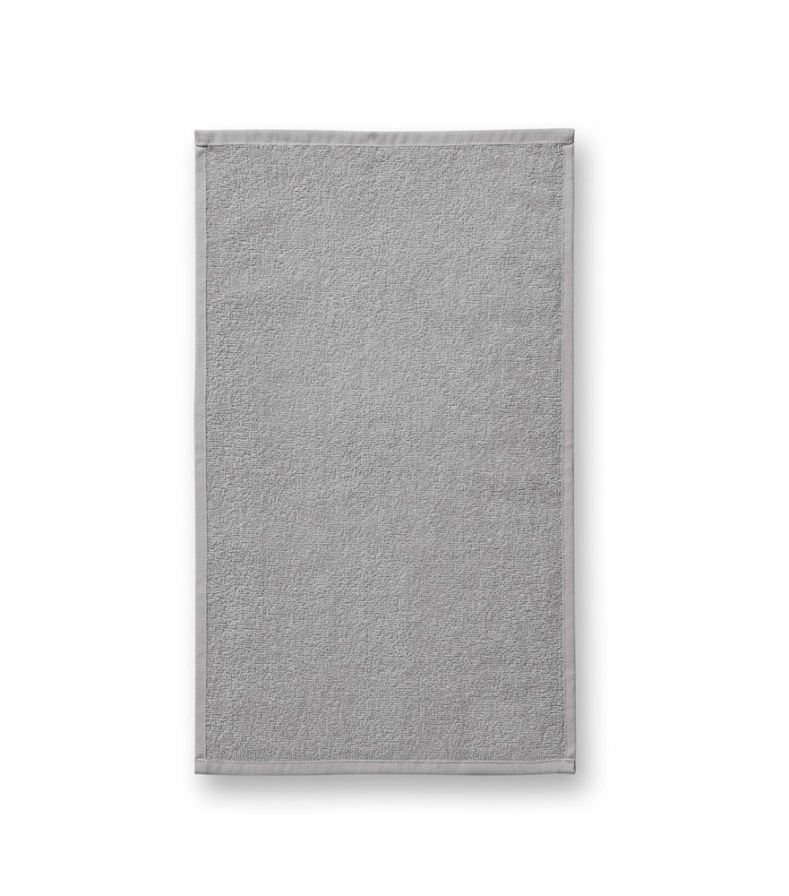 MALFINI Ručník Terry Hand Towel - Světle šedá | 30 x 50 cm