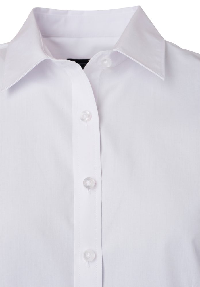 James & Nicholson Dámska košeľa s krátkym rukávom JN679 - Oceľová | XXL
