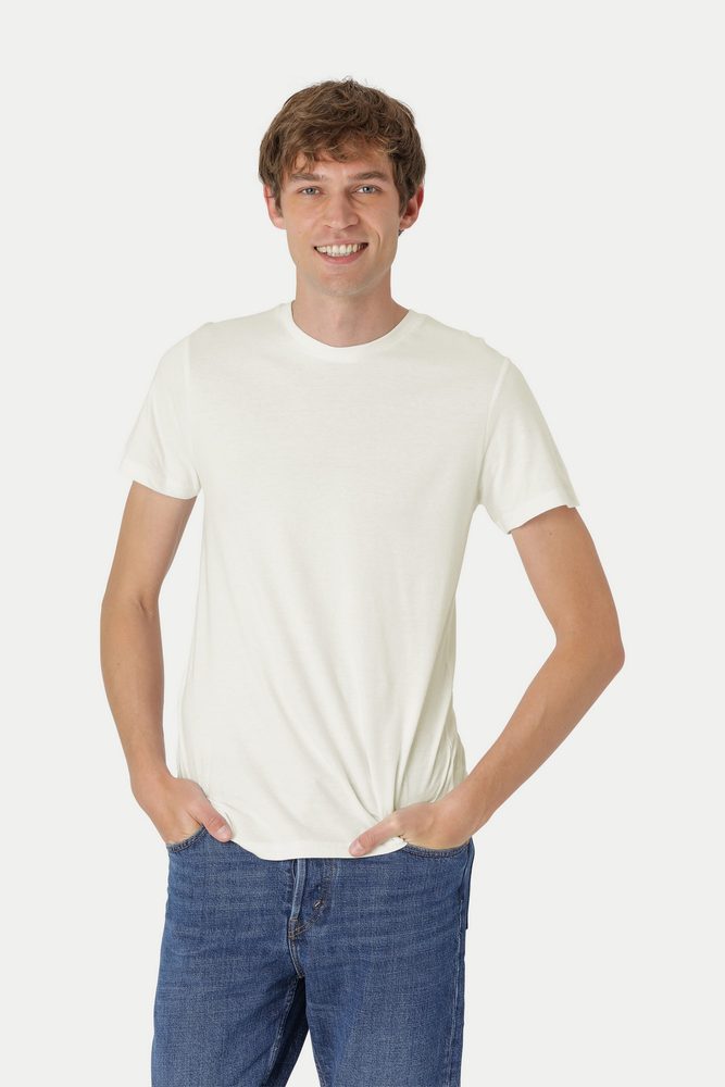 Neutral Pánske tričko Fit z organickej Fairtrade bavlny - Dusty yellow | L