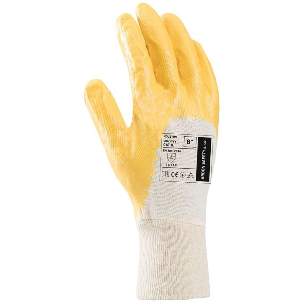 Ardon Pracovní rukavice Houston - Žlutá | 10