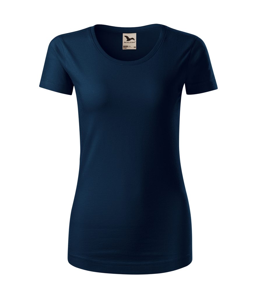 MALFINI Dámské tričko Origin - Námořní modrá | XS