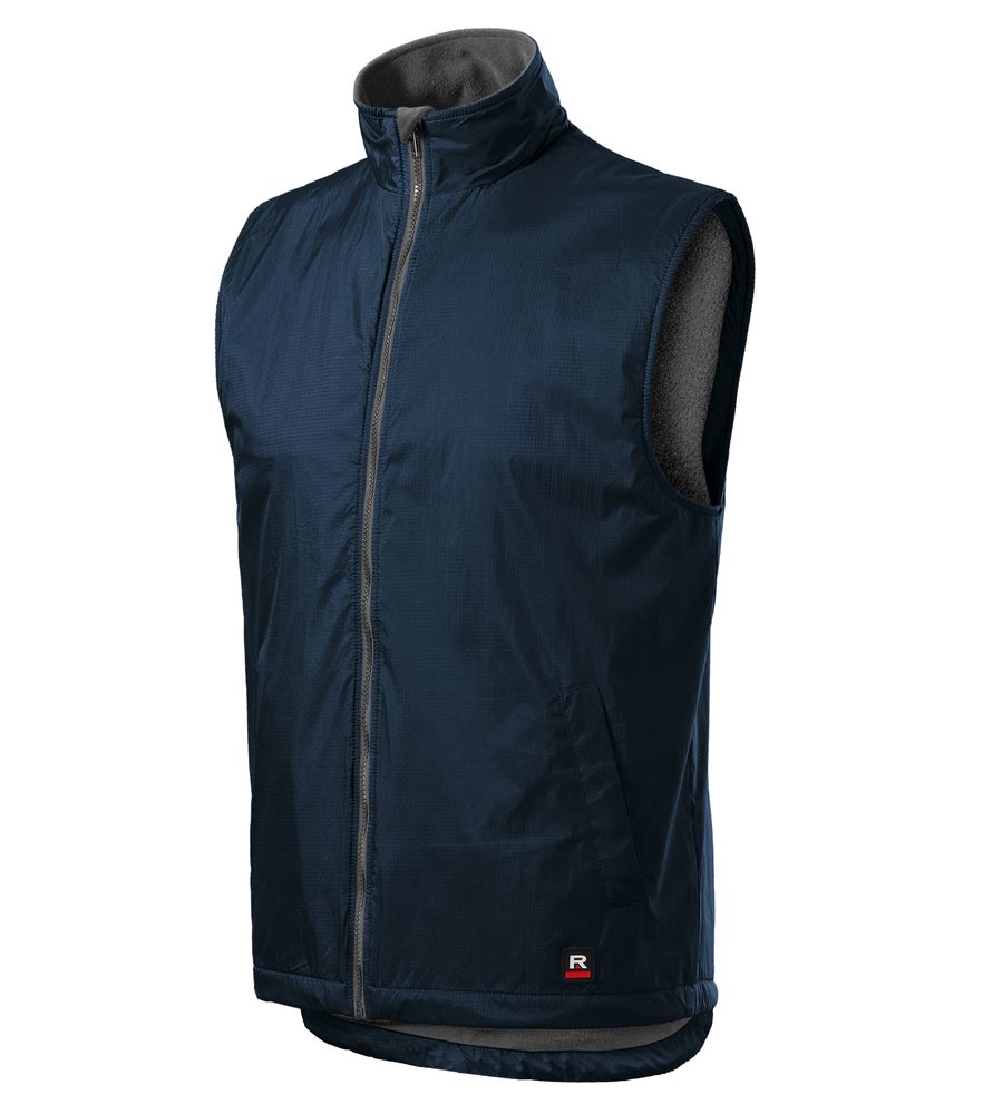 MALFINI Pánska vesta Body Warmer - Ebony gray | S