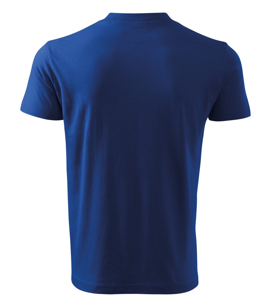 MALFINI Tričko V-neck - Kráľovská modrá | S