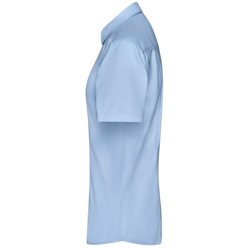 James & Nicholson Dámska košeľa s krátkym rukávom JN683 - Biela | XS