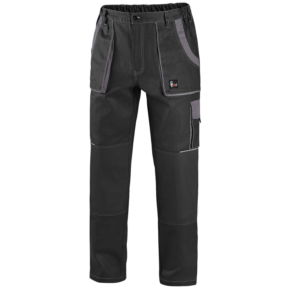 Canis (CXS) Pracovné nohavice CXS LUXY JOSEF - Čierna / šedá | 52