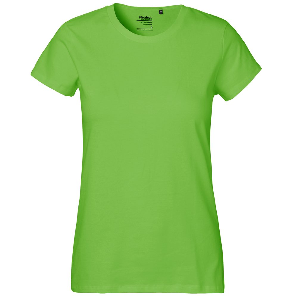 Neutral Dámske tričko Classic z organickej Fairtrade bavlny - Limetková | XL
