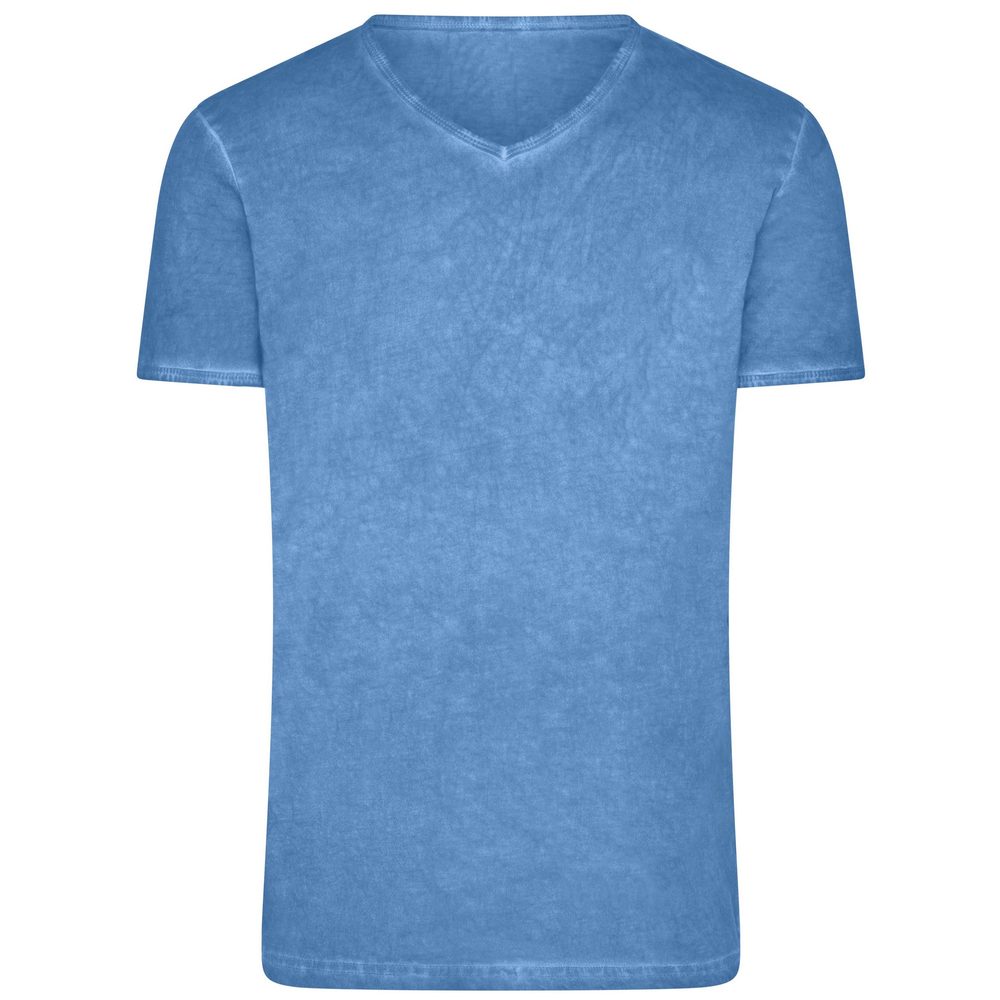 James & Nicholson Pánské tričko Gipsy JN976 - Modrá | L