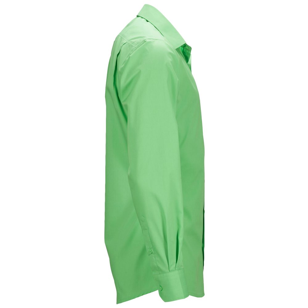 James & Nicholson Pánská košile s dlouhým rukávem JN642 - Limetkově zelená | XXL