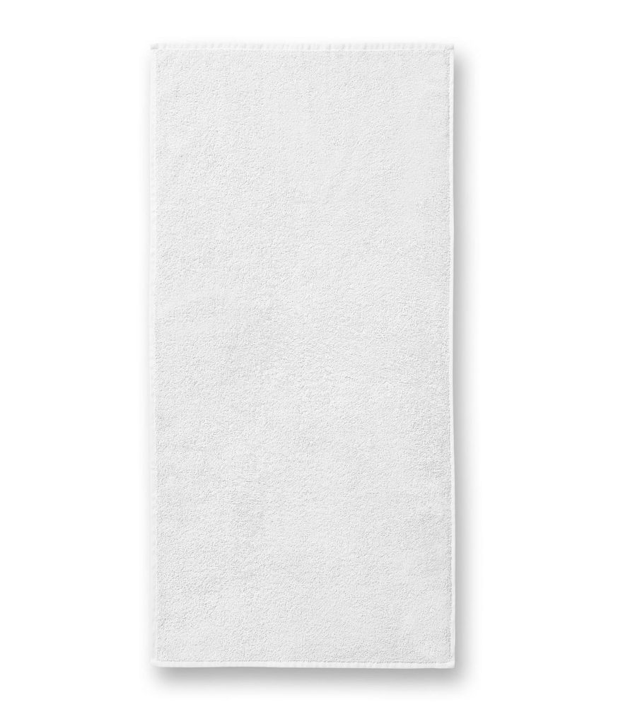 MALFINI Uterák bez bordúry Terry Towel - Biela | 50 x 100 cm