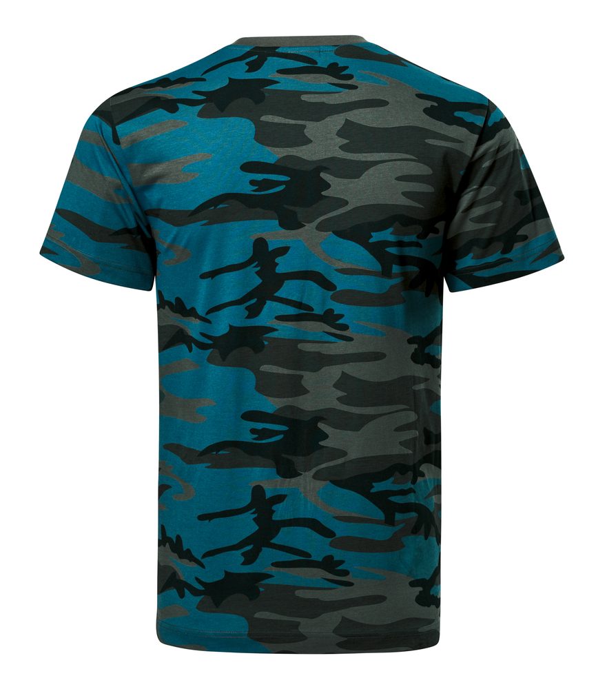 MALFINI Maskáčové tričko Camouflage - Maskáčová hnědá | XXXL