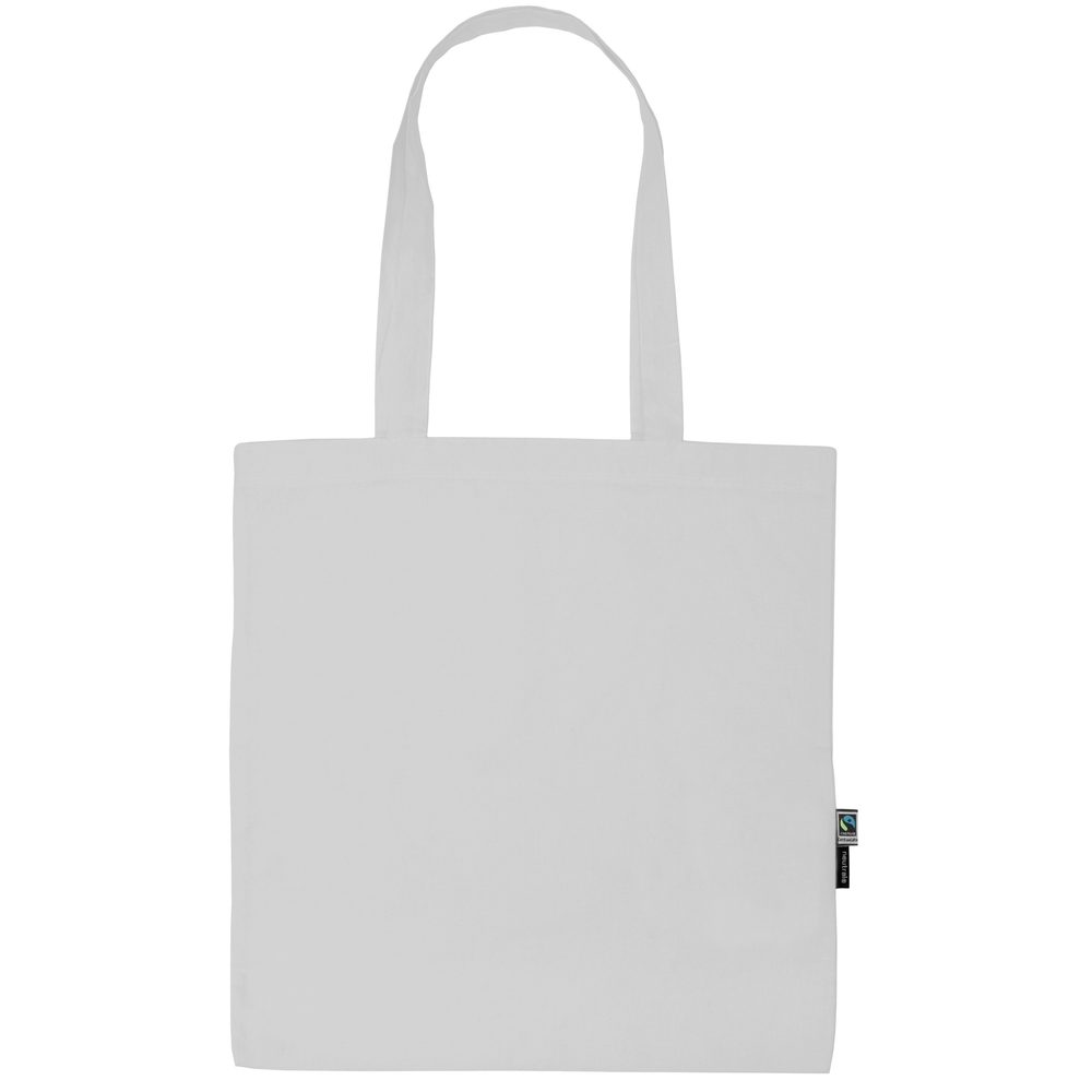 Levně Neutral Nákupní taška přes rameno z organické Fairtrade bavlny - Bílá