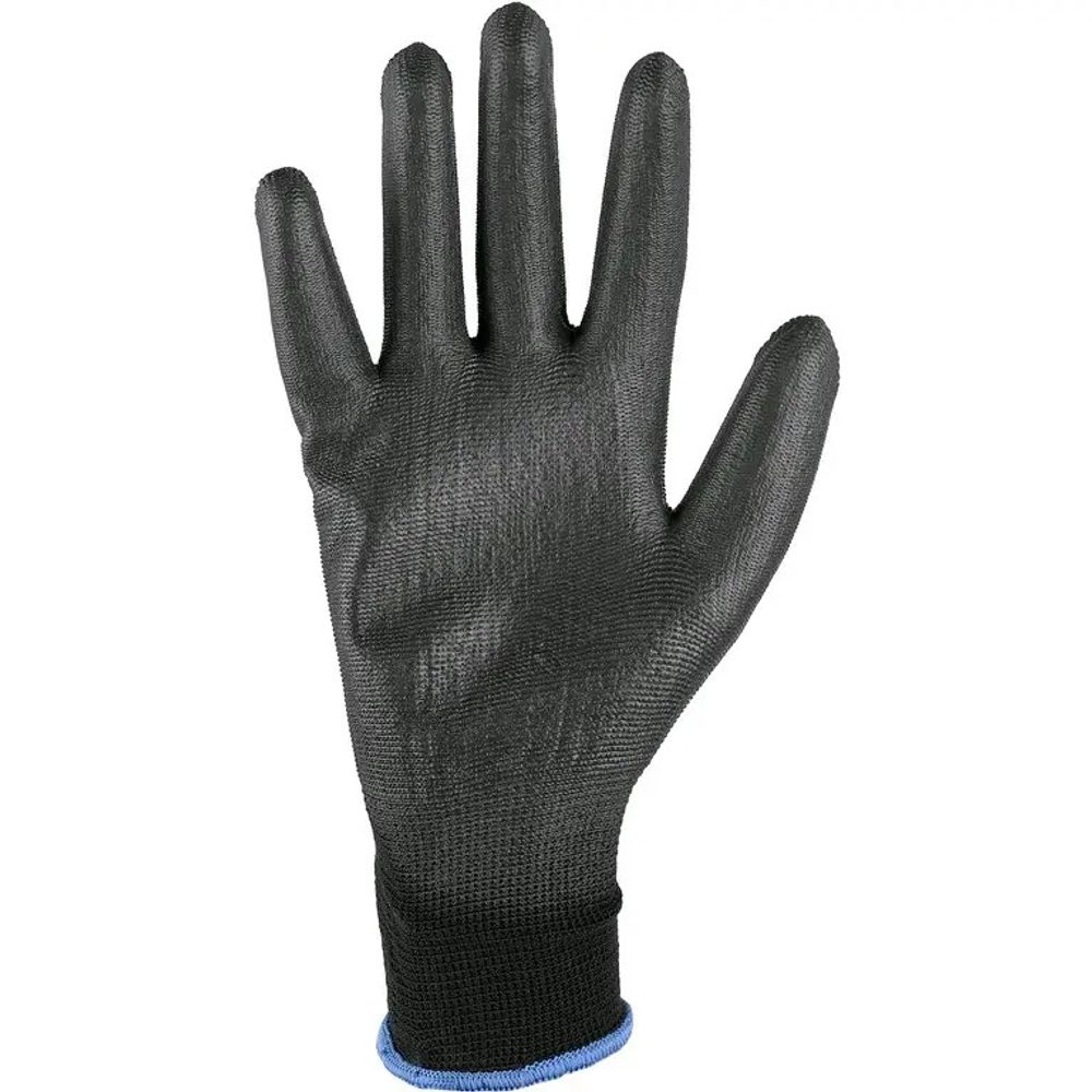 Canis (CXS) Polomáčené pracovní rukavice BRITA - Černá | 11