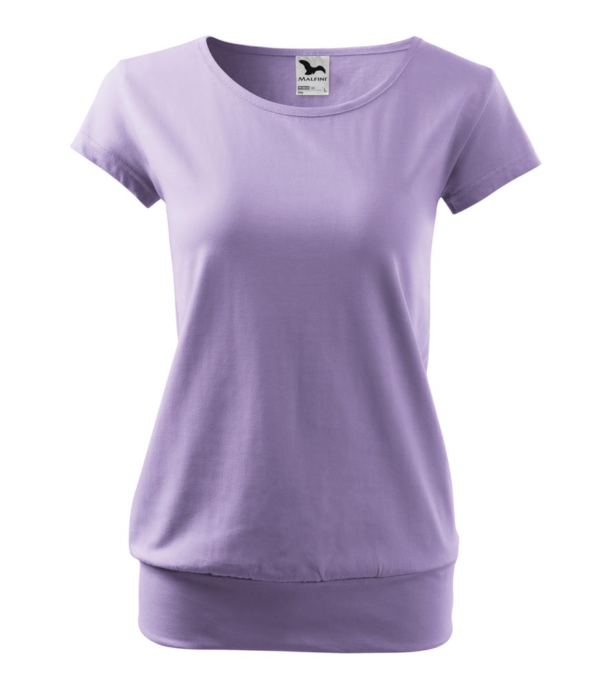 MALFINI Dámské tričko City - Levandulová | XL