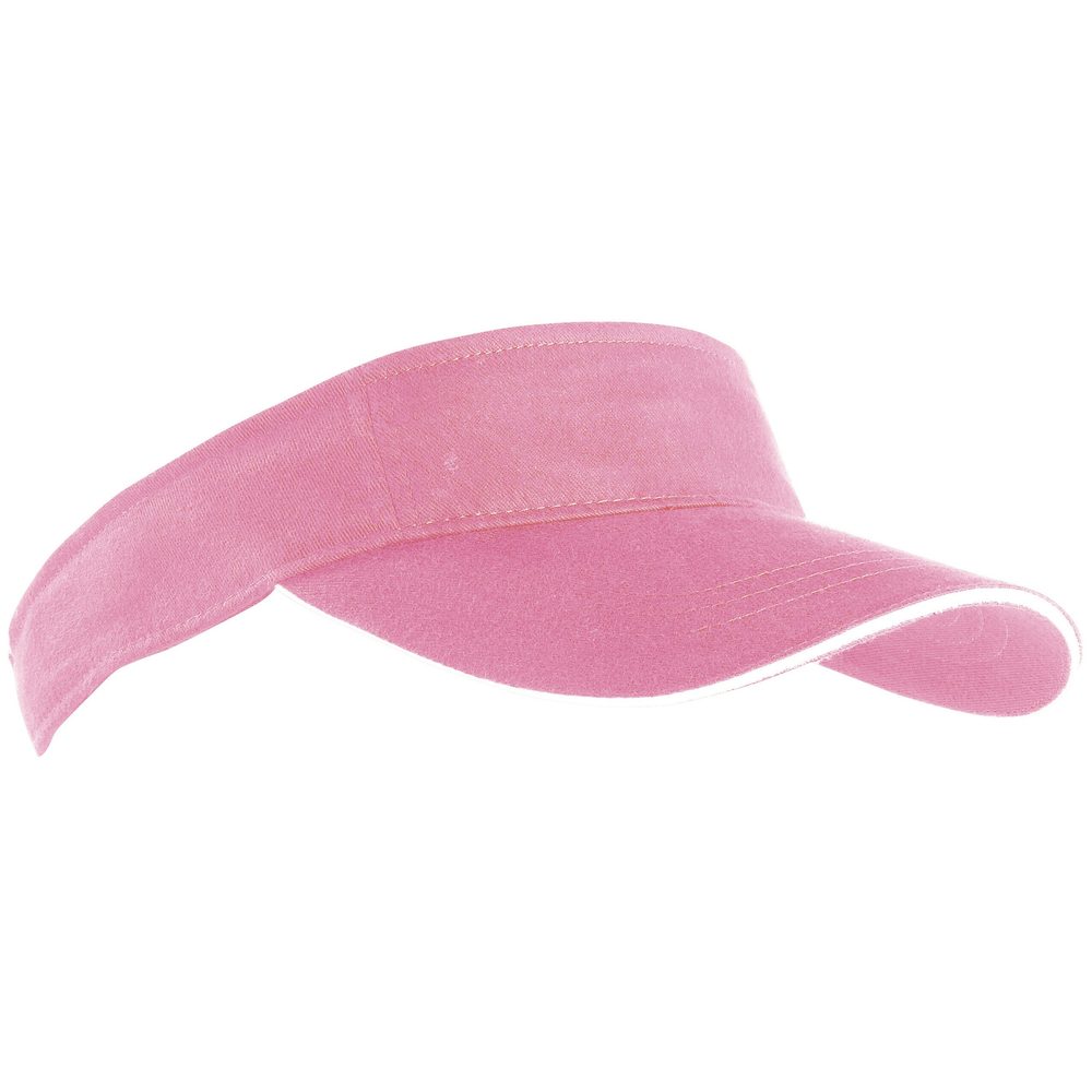 Myrtle Beach Šilt Sunvisor MB6123 - Biela / tmavomodrá | uni