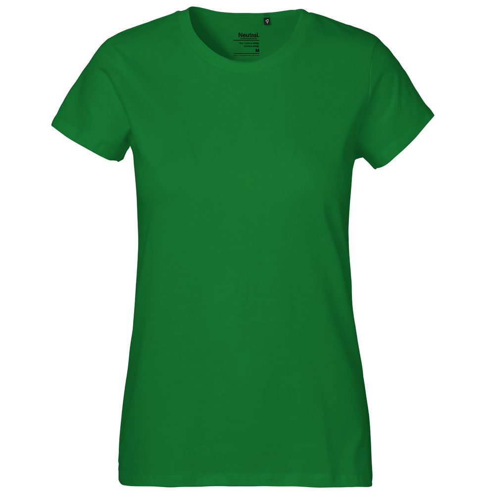 Neutral Dámske tričko Classic z organickej Fairtrade bavlny - Zelená | XXL