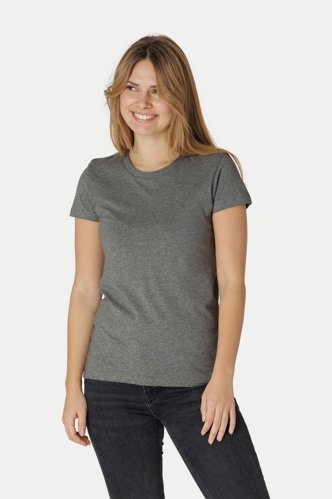 Neutral Dámske tričko Fit z organickej Fairtrade bavlny - Popolavá | L