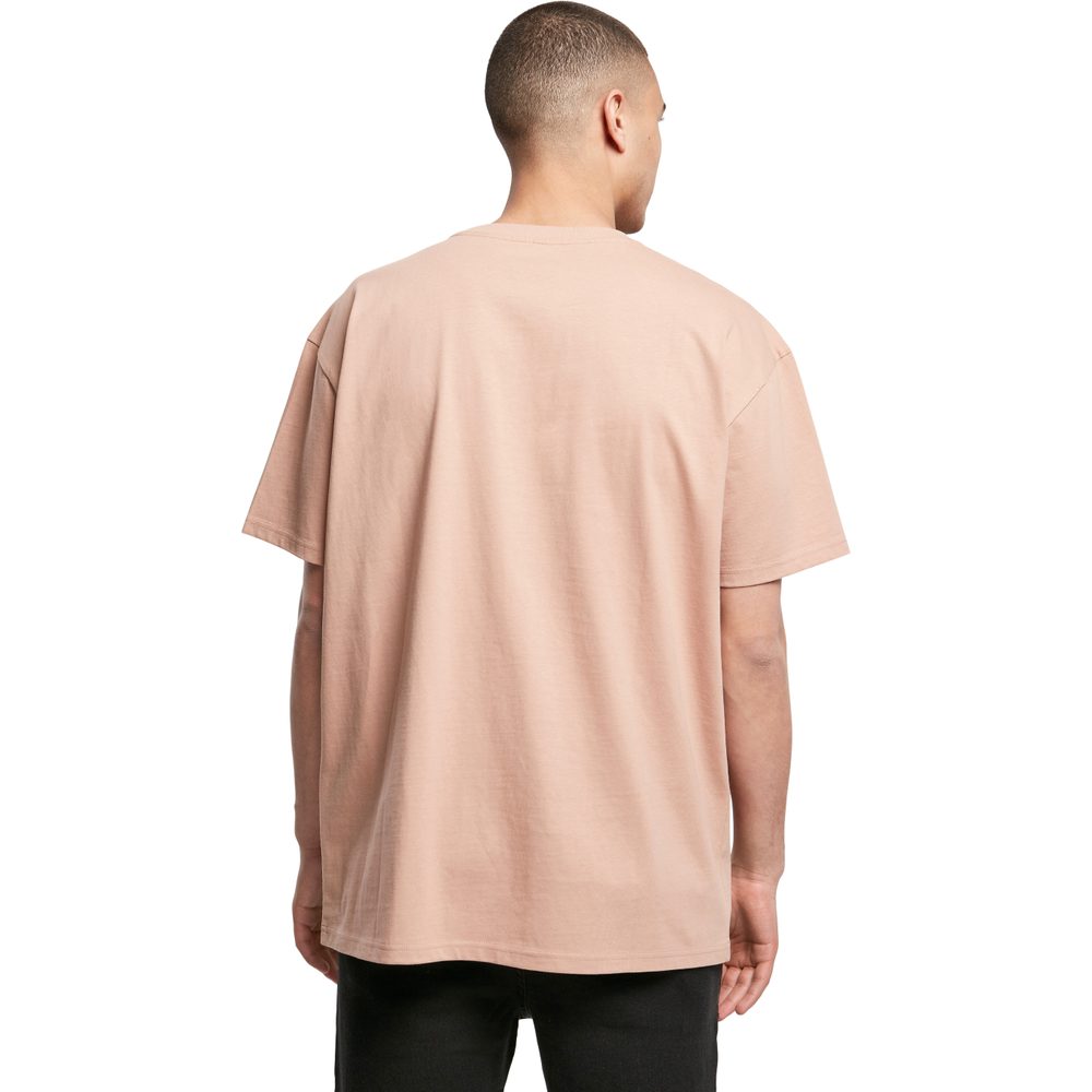 Build Your Brand Pánske tričko Heavy Oversize Tee - Bark | XS