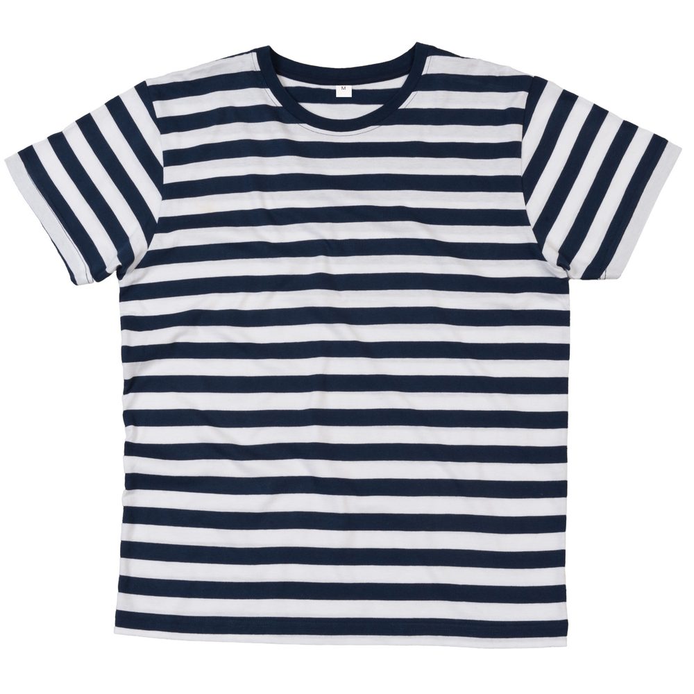 Mantis Pánske pásikavé tričko - Tmavě modrá / bílá | XL