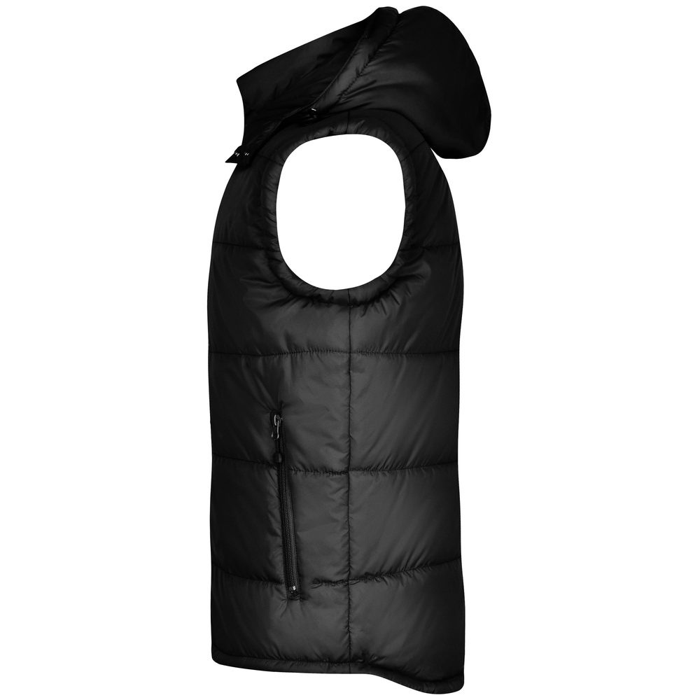 James & Nicholson Pánska zimná vesta s kapucňou JN1004 - Prírodná | L