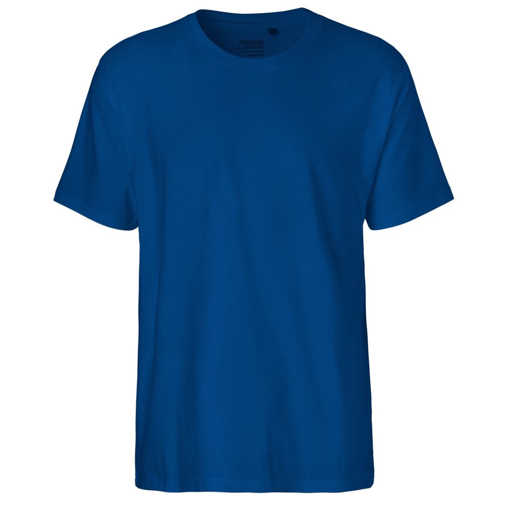 Neutral Pánské tričko Classic z organické Fairtrade bavlny - Královská modrá | S