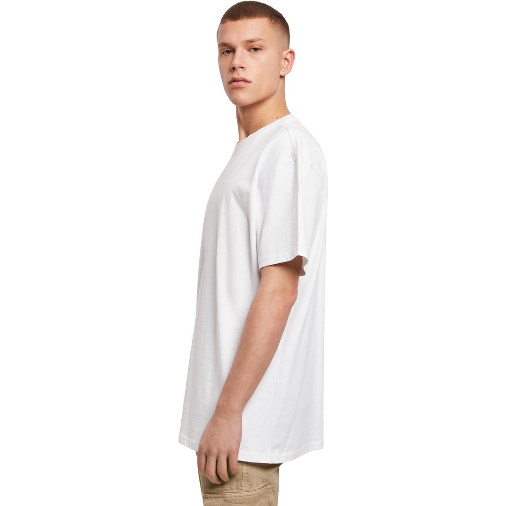 Build Your Brand Pánske tričko Heavy Oversize Tee - Cherry | L