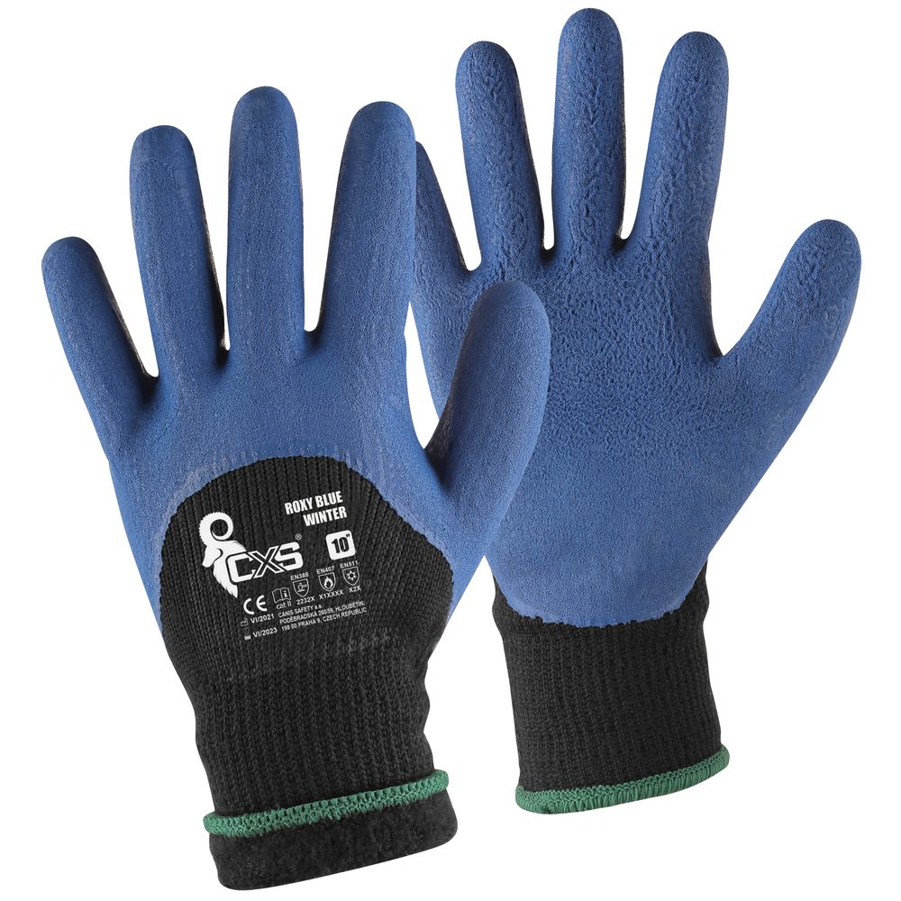 E-shop Canis (CXS) Zimné pracovné rukavice ROXY BLUE WINTER