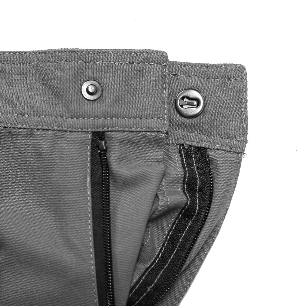 Canis (CXS) Montérkové nohavice do pása CXS STRETCH - Biela / šedá | 50