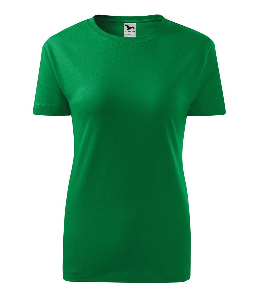 MALFINI (Adler) Dámske tričko Classic New - Středně zelená | XXL