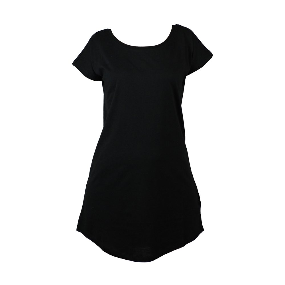 Mantis Dámské tričkové šaty - Černá | M