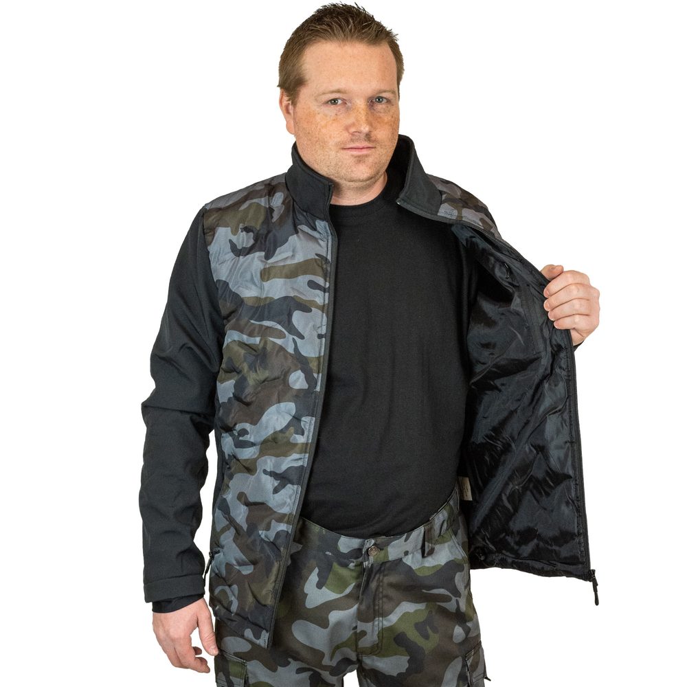 Canis (CXS) Pánská přechodová maskáčová bunda CXS CAMO - XXL