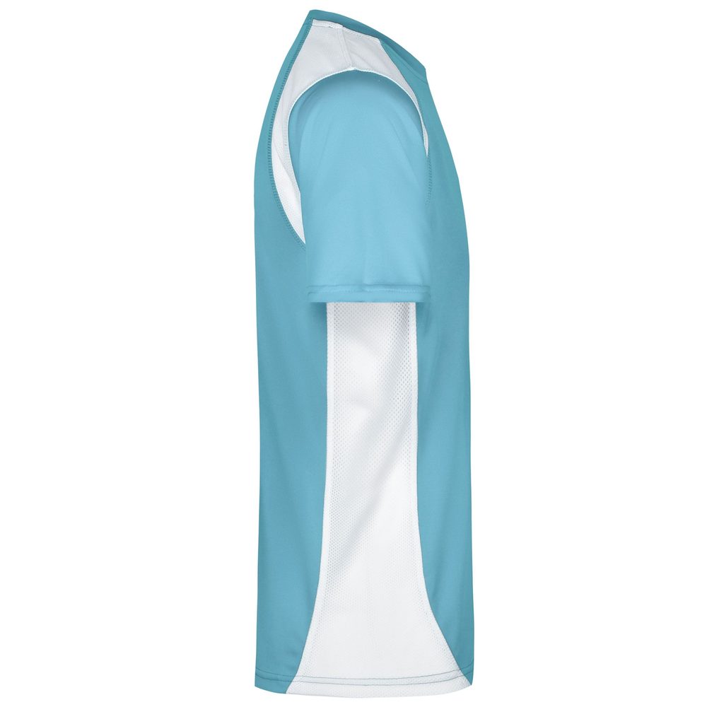 James & Nicholson Pánske športové tričko s krátkym rukávom JN306 - Kráľovská modrá / biela | S