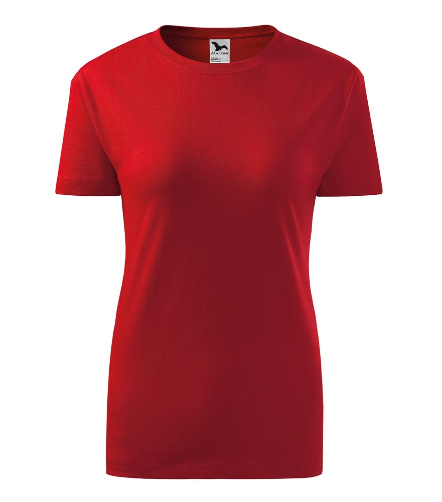 MALFINI Dámske tričko Classic New - Červená | XL