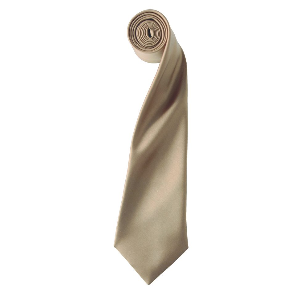E-shop Premier Workwear Saténová kravata # Khaki