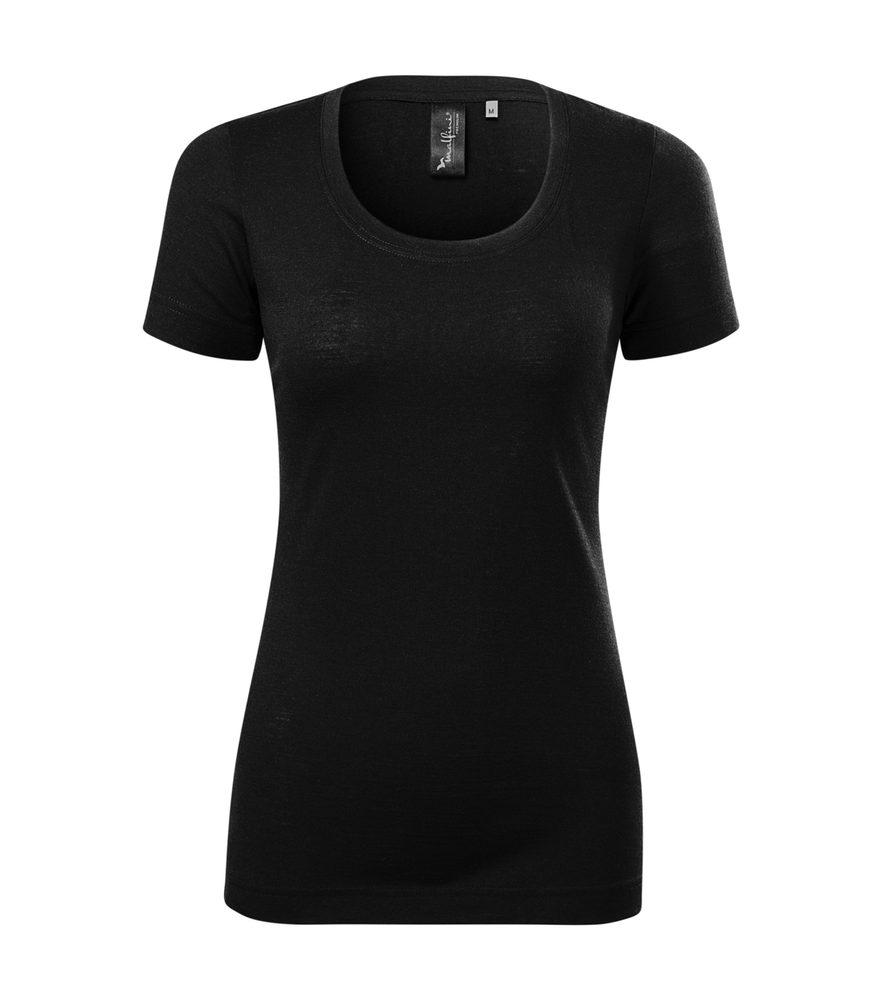 MALFINI Dámské tričko Merino Rise - Černá | S
