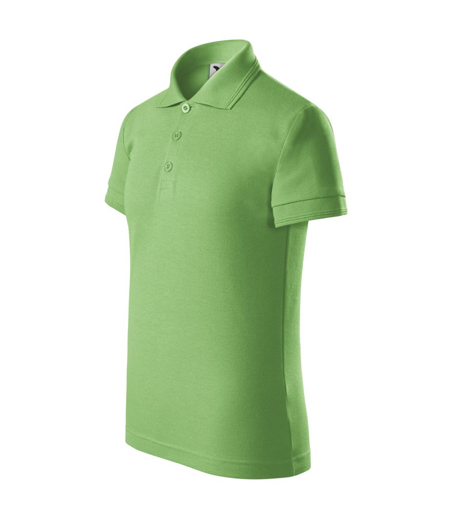 MALFINI Dětská polokošile Pique Polo - Apple green | 158 cm (12 let)