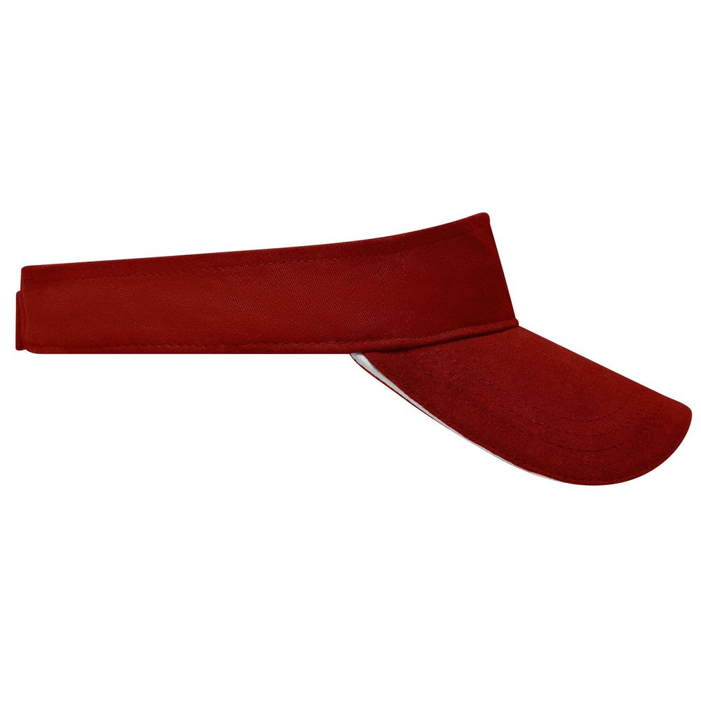 Myrtle Beach Šilt Sunvisor MB6123 - Zelená / biela | uni